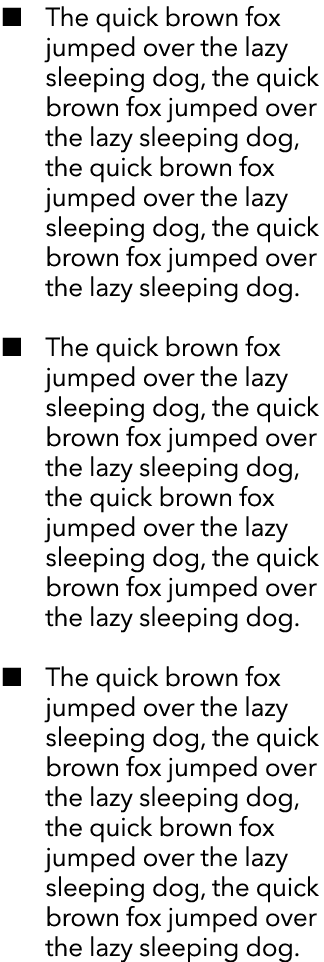   The quick brown fox jumped over the lazy sleeping dog, the quick brown fox jumped over the lazy sleeping dog, the q   